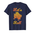 Roller Skates Lets Roll Roller Skater T-Shirt - Minimalist Print Unisex - T-Shirt, Sweatshirt, Hoodie