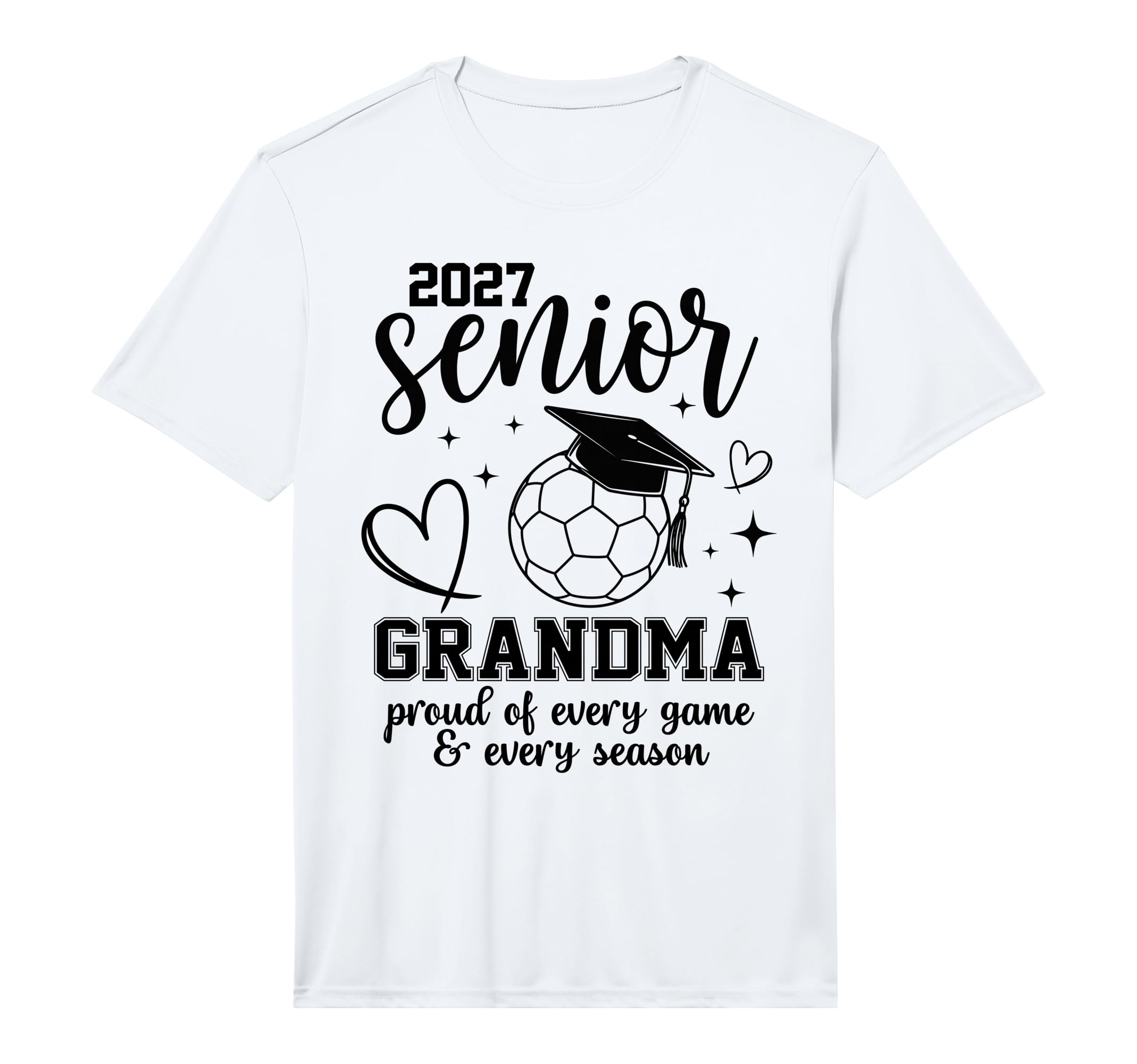 2027 Senior Soccer Grandma Proud Family T-Shirt - Aesthetic Graphic Unisex - T-Shirt, Sweatshirt, Hoodie