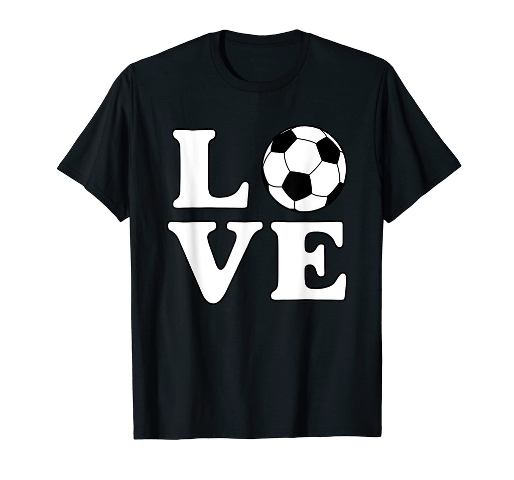 Love Soccer T-Shirt - Custom Art Print for Adults - T-Shirt, Sweatshirt, Hoodie