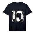 10Th Birthday Soccer Performance T-Shirt - Minimalist Print Men Women - T-Shirt, Sweatshirt, Hoodie