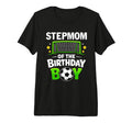 Stepmom Birthday Soccer Ball Family T-Shirt - Custom Art Print for Adults - T-Shirt, Sweatshirt, Hoodie