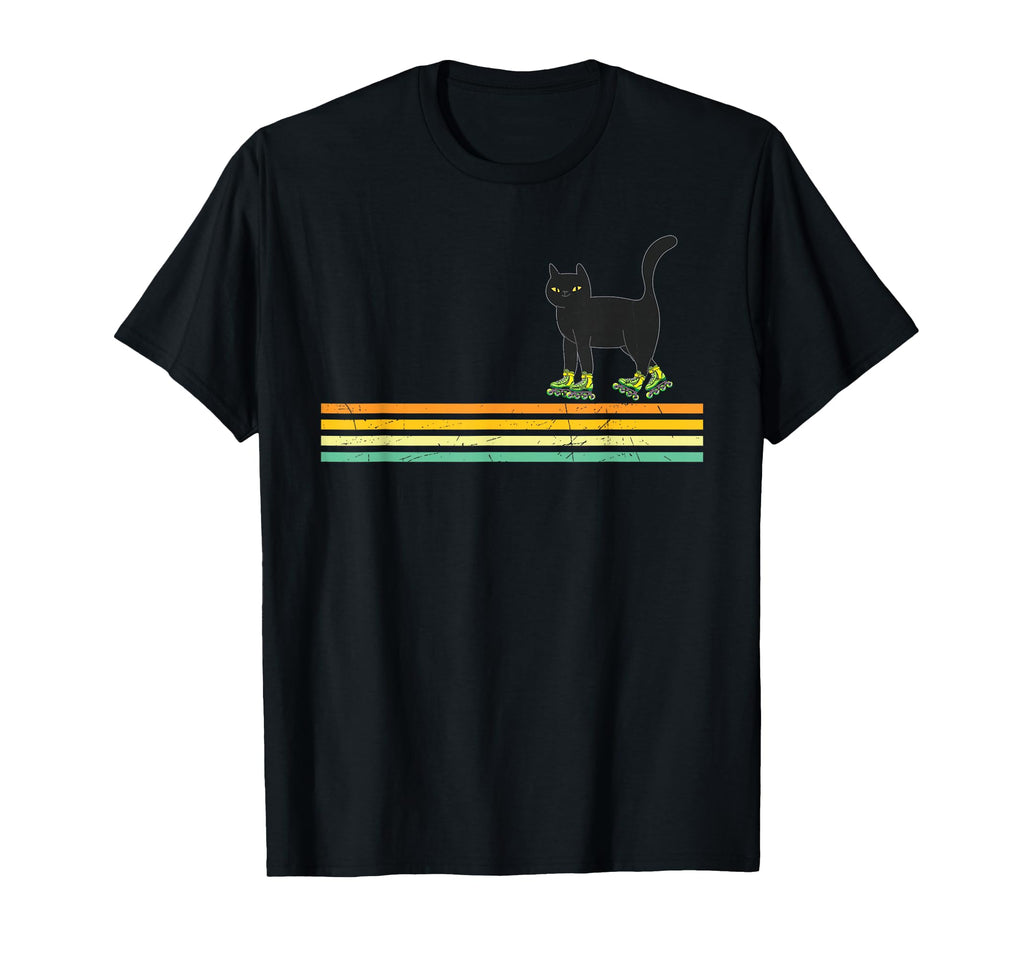 Roller Skating Cats Derby Skater T-Shirt - Trendy Graphic Men Women - T-Shirt, Sweatshirt, Hoodie