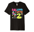Rolling Into 2 Year Old2Nd Roller T-Shirt - Novelty Apparel for Adults - T-Shirt, Sweatshirt, Hoodie