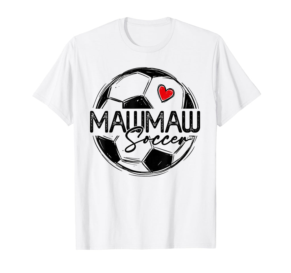 Soccer Mawmaw Soccer Player Family T-Shirt - Graphic Print for Adults - T-Shirt, Sweatshirt, Hoodie