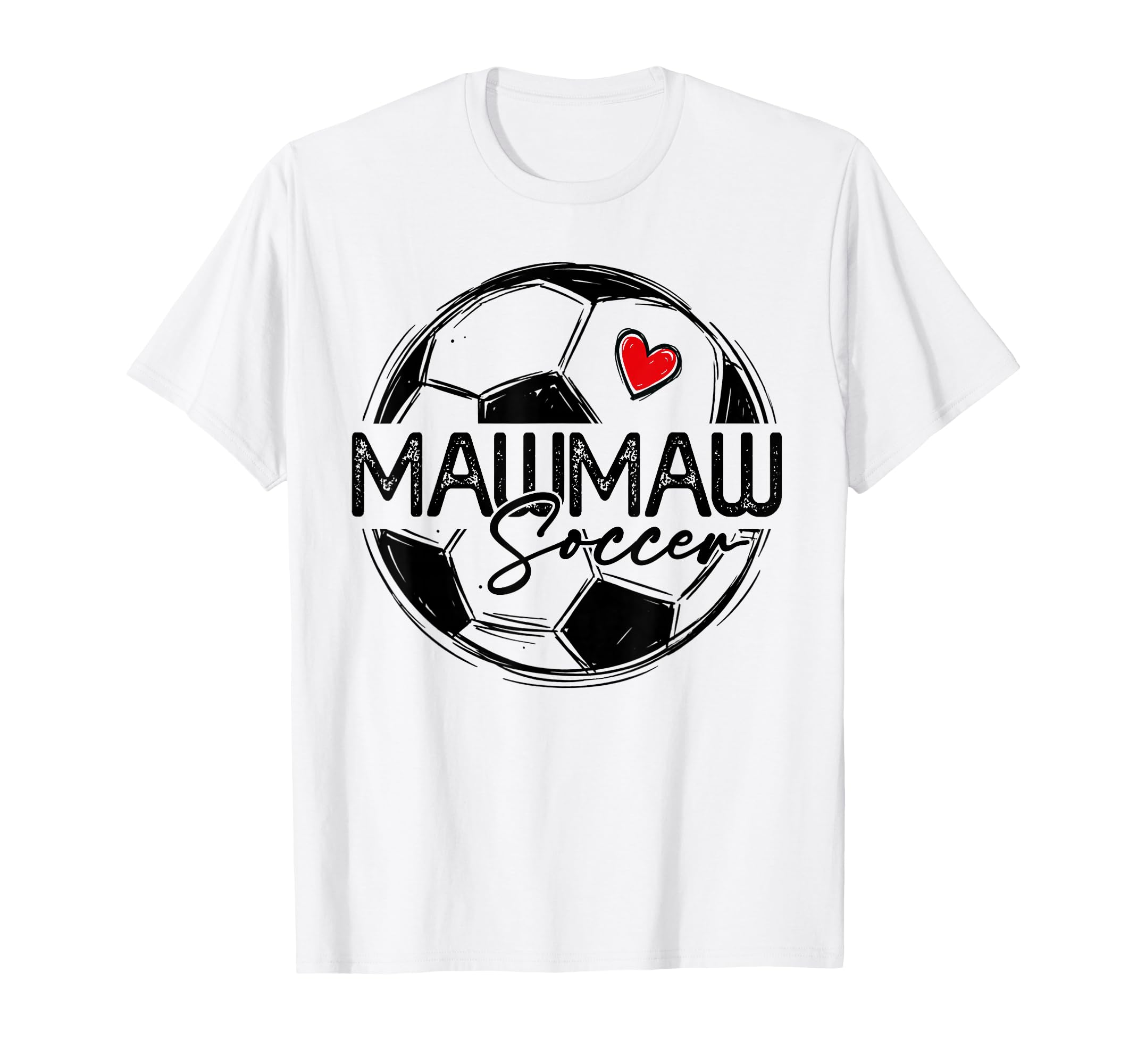 Soccer Mawmaw Soccer Player Family T-Shirt - Graphic Print for Adults - T-Shirt, Sweatshirt, Hoodie