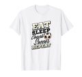 Eat Sleep Coach Soccer Repeat Soccer T-Shirt - Trendy Graphic Men Women - T-Shirt, Sweatshirt, Hoodie
