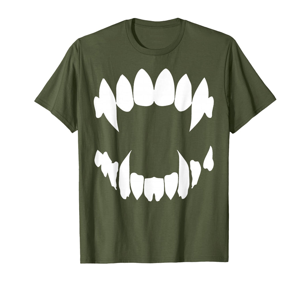 Vampire Fangs Occult Dark Grunge Bite T-Shirt - Streetwear Style Unisex - T-Shirt, Sweatshirt, Hoodie
