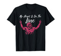 My Heart Is Line Football Lineman T-Shirt - Streetwear Style for Adults - T-Shirt, Sweatshirt, Hoodie