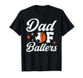Dad Ballers Basketball Soccer Dad T-Shirt - Trendy Graphic Unisex - T-Shirt, Sweatshirt, Hoodie