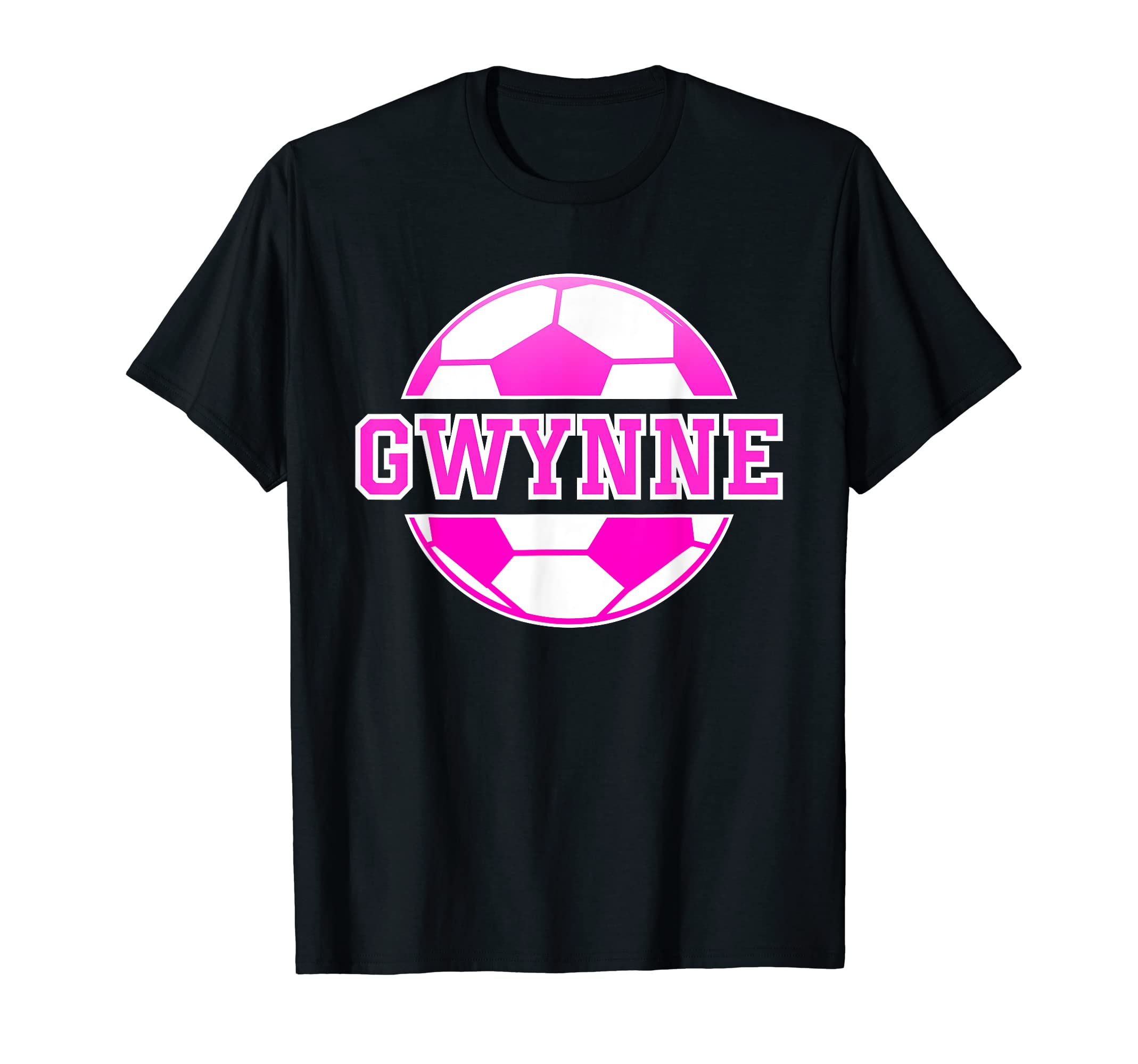 Gwynne Name Soccer Play Football T-Shirt - Novelty Apparel Men Women - T-Shirt, Sweatshirt, Hoodie