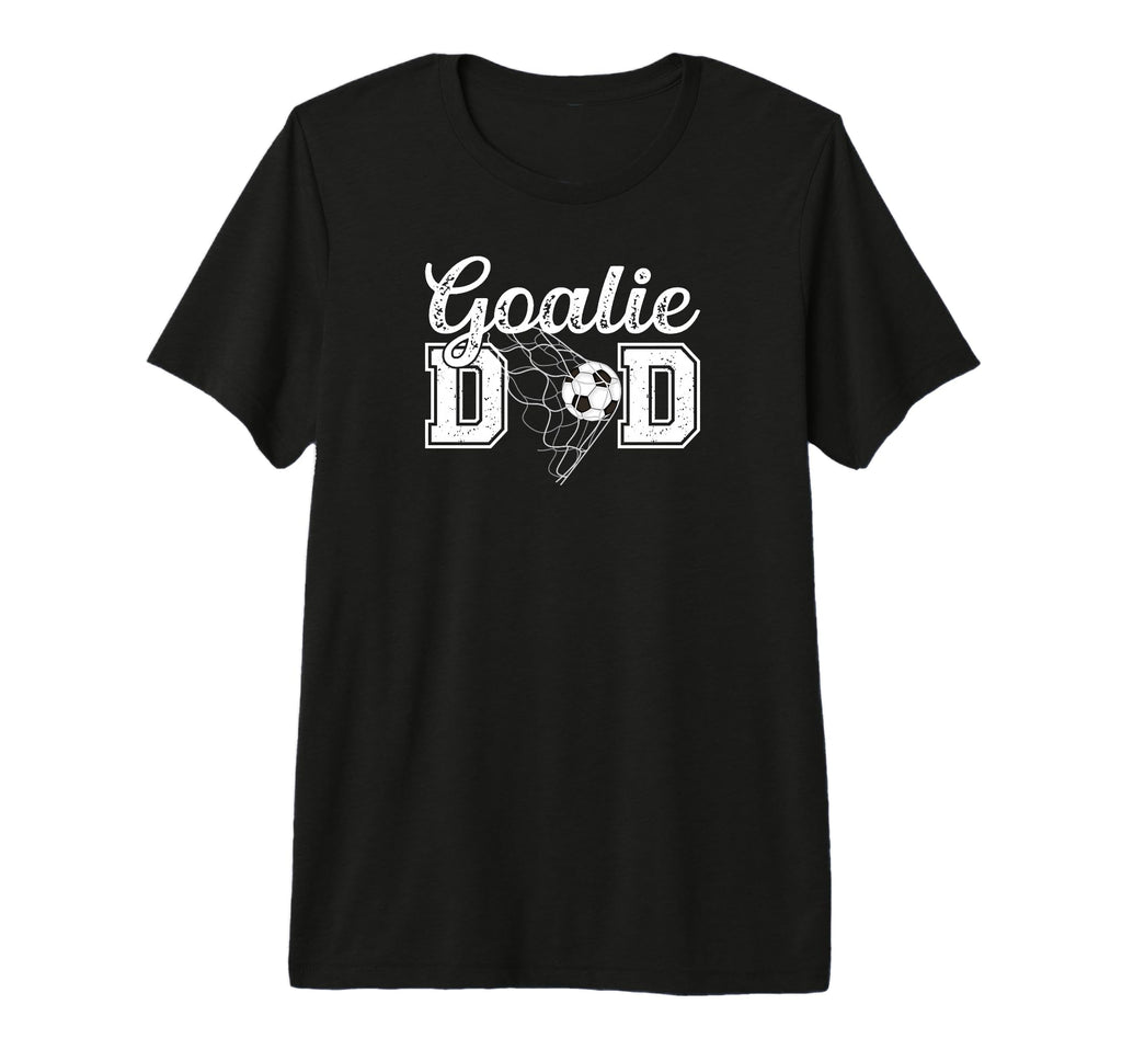 Mens Soccer Goalie Dad Soccer Keeper T-Shirt - Minimalist Print Unisex - T-Shirt, Sweatshirt, Hoodie