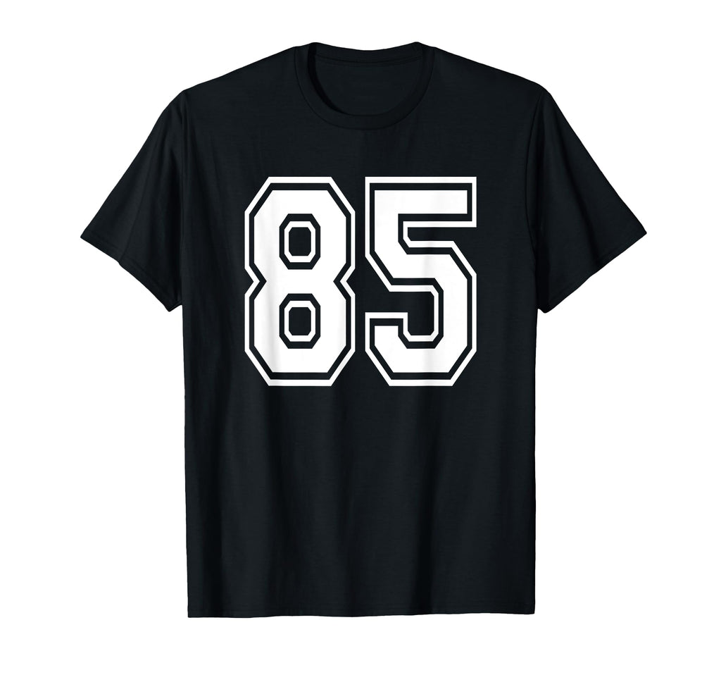 Number 85 Numbered Uniform Sports T-Shirt - Streetwear Style Men Women - T-Shirt, Sweatshirt, Hoodie