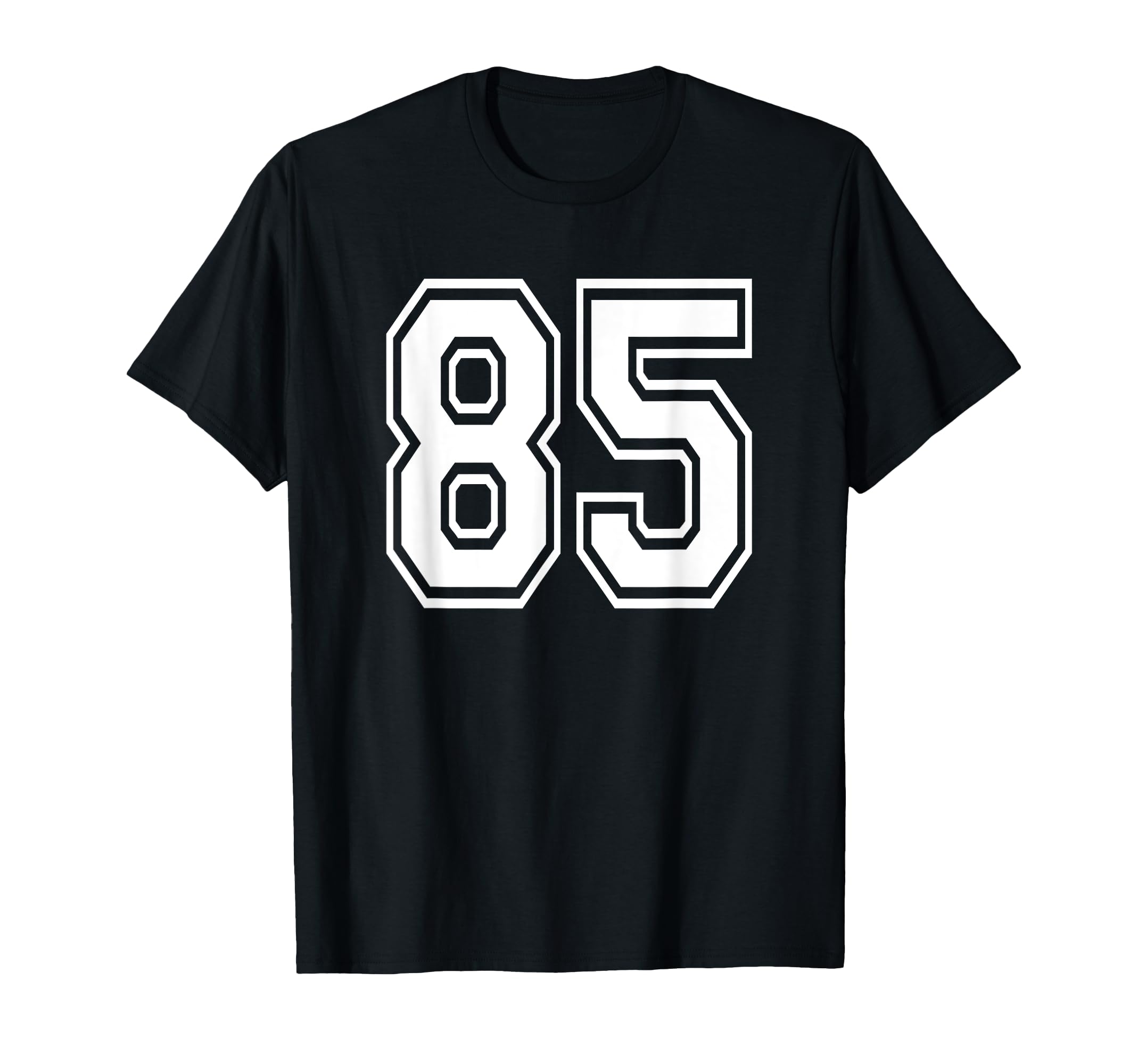 Number 85 Numbered Uniform Sports T-Shirt - Streetwear Style Men Women - T-Shirt, Sweatshirt, Hoodie