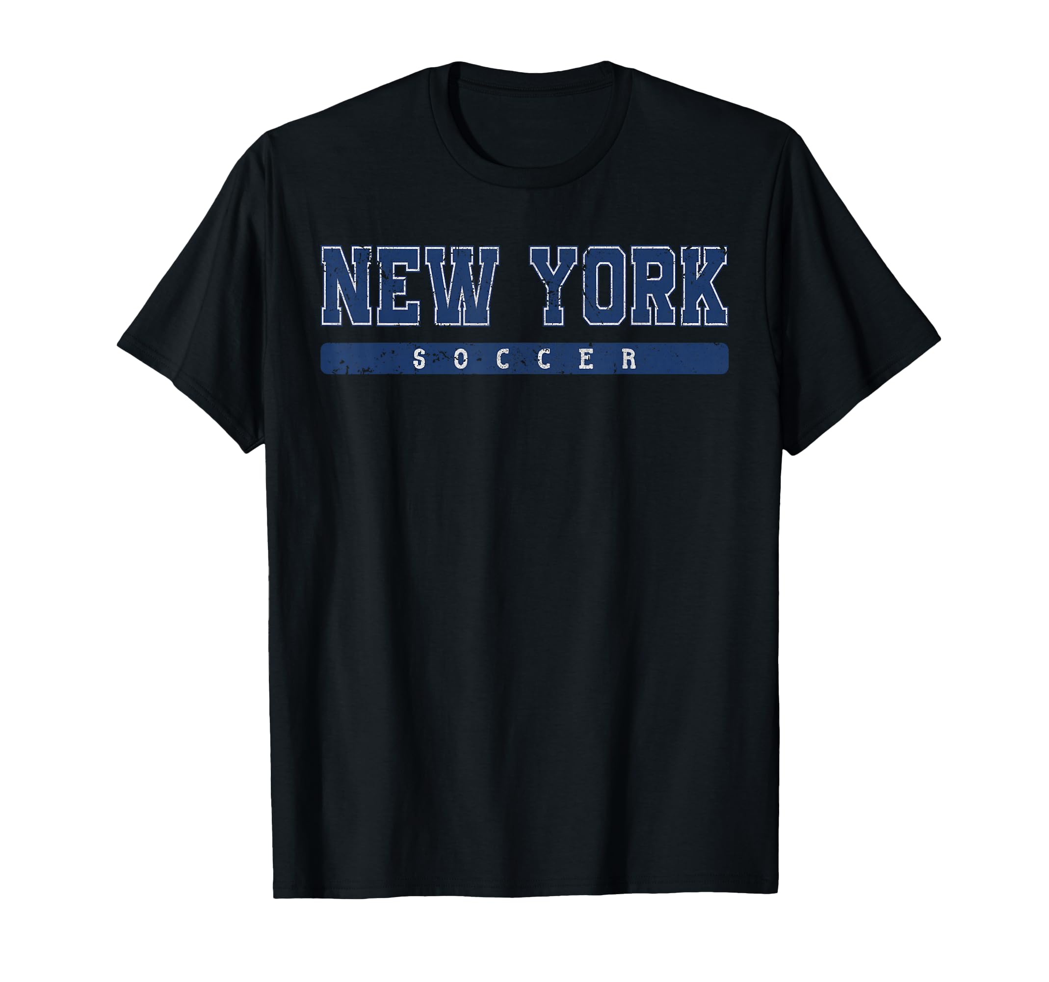 New York Soccer Tees Tanks Tops T-Shirt - Aesthetic Graphic for Adults - T-Shirt, Sweatshirt, Hoodie