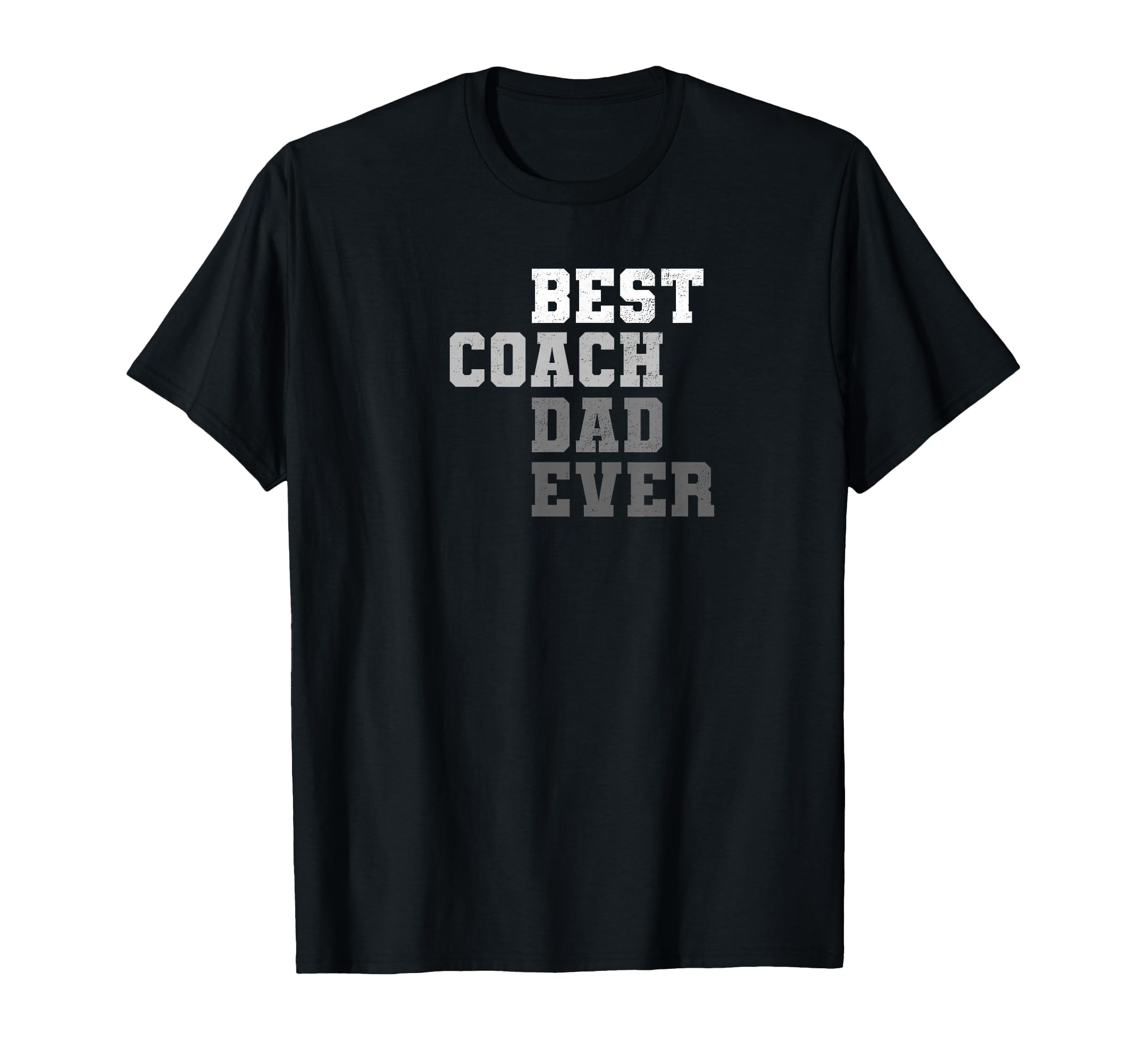 Best Coach Dad Ever Football Soccer T-Shirt - Unique Graphic for Adults - T-Shirt, Sweatshirt, Hoodie
