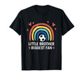 Little Brother Biggest Fan Soccer T-Shirt - Fun Novelty Design Men Women - T-Shirt, Sweatshirt, Hoodie