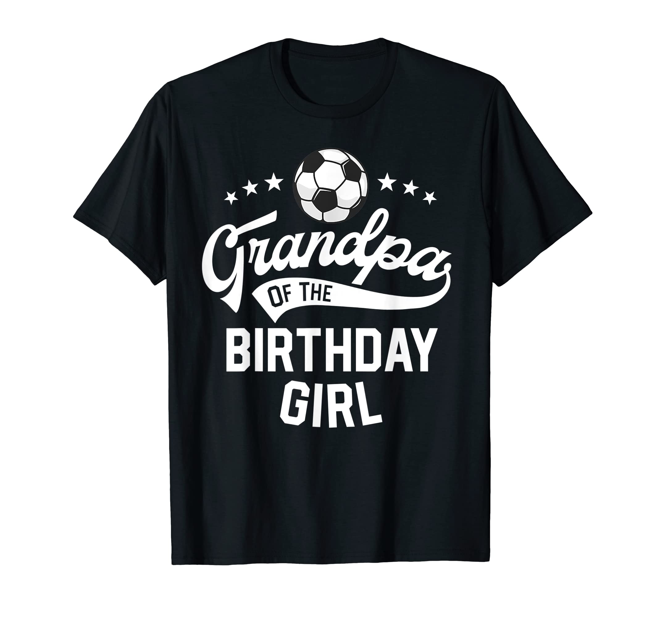 Grandpa Birthday Soccer Themed Party T-Shirt - Trendy Graphic for Adults - T-Shirt, Sweatshirt, Hoodie