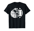 Mom Both Proud Football And Cheer Mom T-Shirt - Minimalist Print Unisex - T-Shirt, Sweatshirt, Hoodie