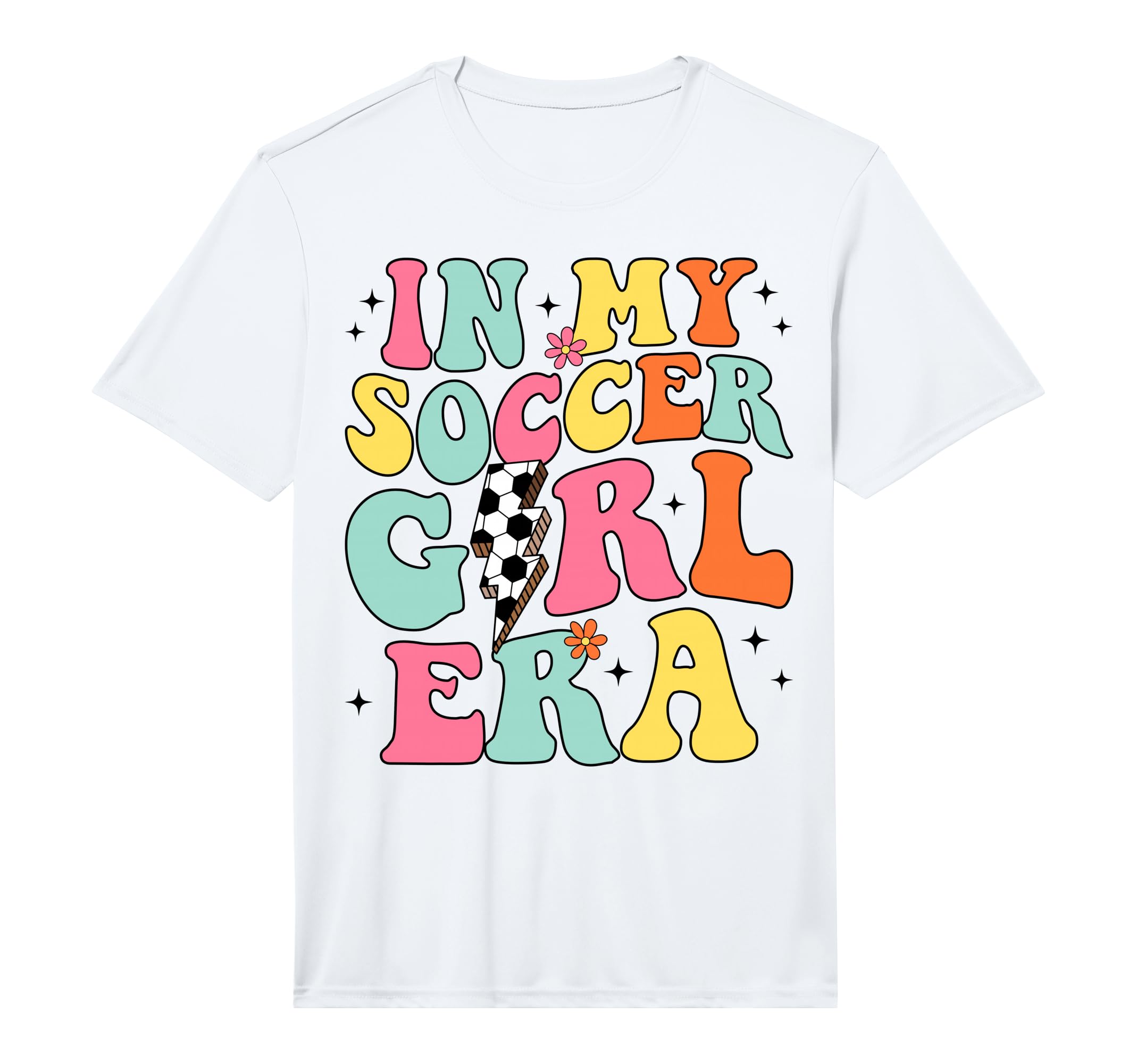 My Soccer Era Groovy Soccer T-Shirt - Aesthetic Graphic for Adults - T-Shirt, Sweatshirt, Hoodie