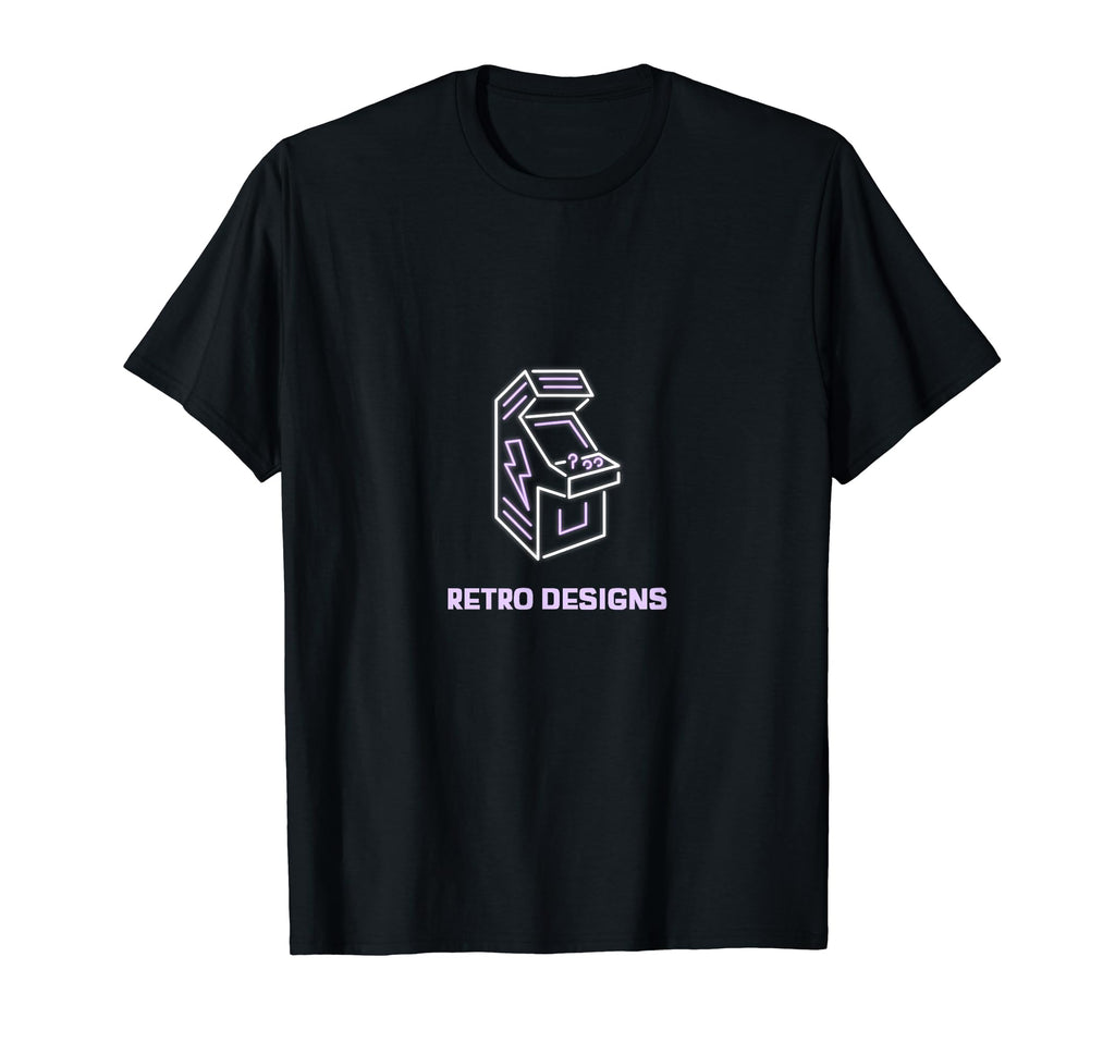 Neon Gaming Arcade Gaming Console T-Shirt - Minimalist Print for Adults - T-Shirt, Sweatshirt, Hoodie