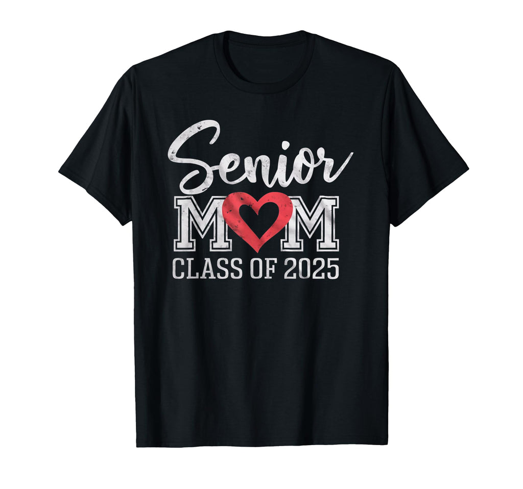 Senior Mom Class 2025 Proud Parent T-Shirt - Custom Art Print Unisex - T-Shirt, Sweatshirt, Hoodie
