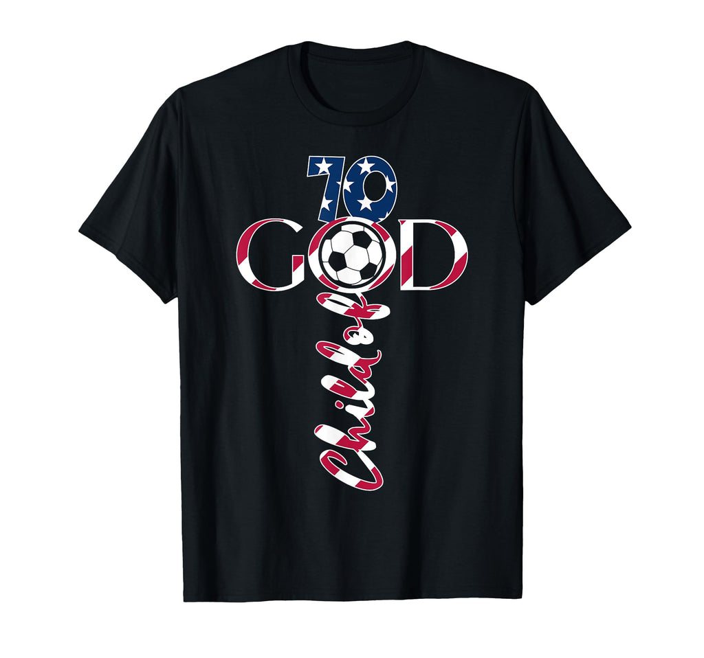 Jesus 70 Years Child God Soccer 70Th T-Shirt - Graphic Print Unisex - T-Shirt, Sweatshirt, Hoodie