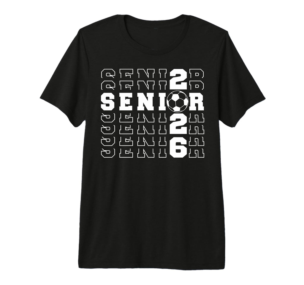 Senior 2026 Soccer Class 2026 Seniors T-Shirt - Minimalist Print Unisex - T-Shirt, Sweatshirt, Hoodie
