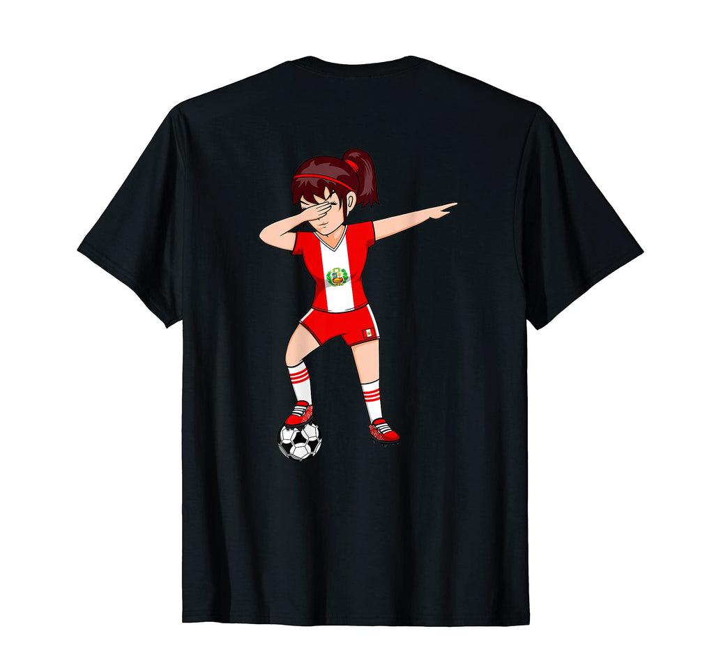 Dabbing Soccer Peru Jersey Peruvian T-Shirt - Novelty Apparel Unisex - T-Shirt, Sweatshirt, Hoodie
