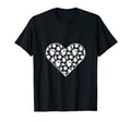 I Love Soccer Heart Shaped Soccer T-Shirt - Streetwear Style Men Women - T-Shirt, Sweatshirt, Hoodie