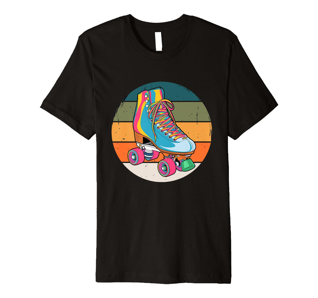 Roller Skates 80S T-Shirt - Trendy Graphic Unisex - T-Shirt, Sweatshirt, Hoodie