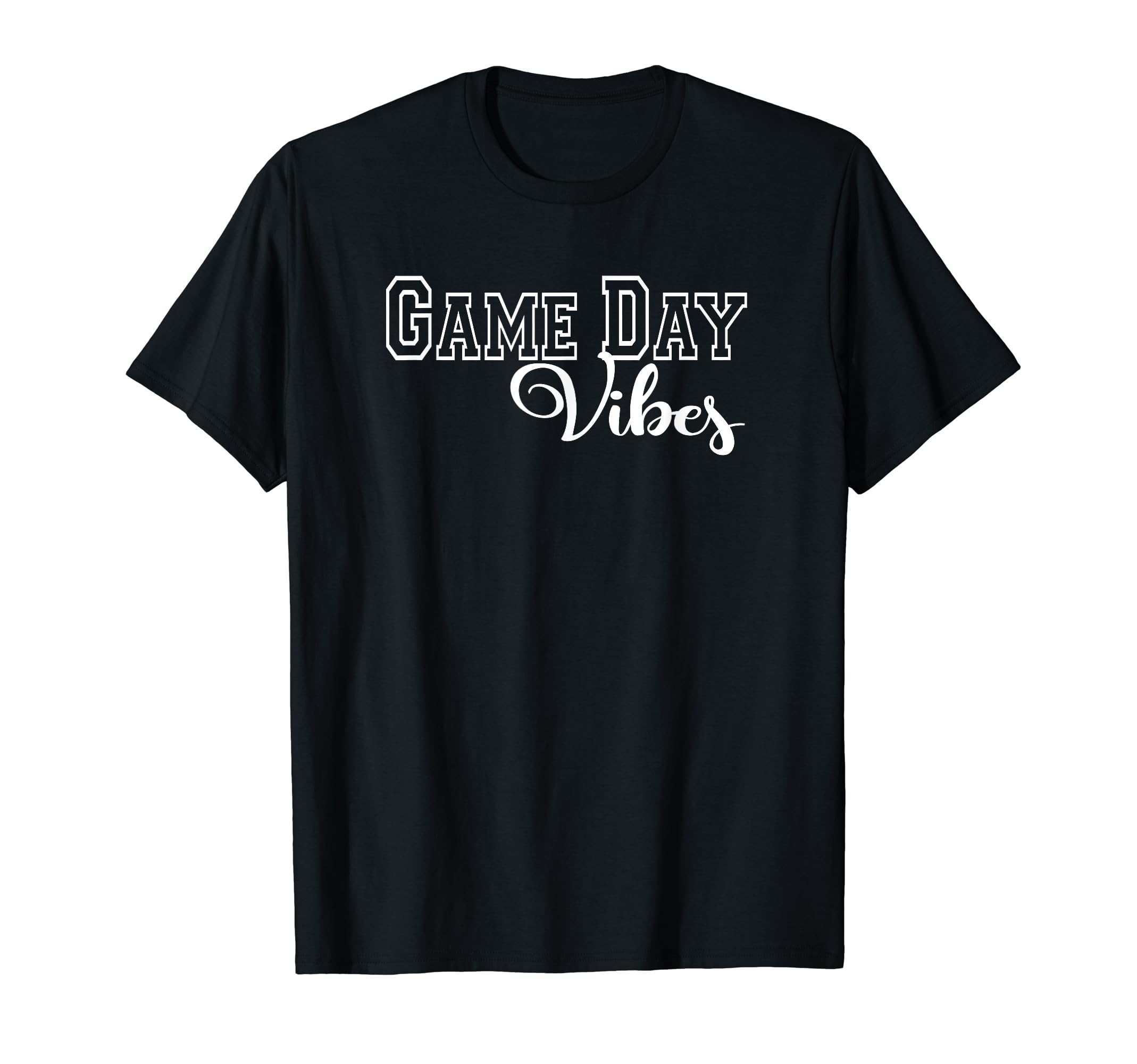 Game Day Vibes Baseball Basketball T-Shirt - Custom Art Print Unisex - T-Shirt, Sweatshirt, Hoodie