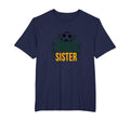 Proud Soccer Sister Sporty Family T-Shirt - Novelty Apparel for Adults - T-Shirt, Sweatshirt, Hoodie