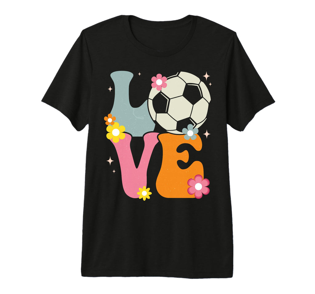 Soccer Love Groovy Soccer Lover T-Shirt - Fun Novelty Design Unisex - T-Shirt, Sweatshirt, Hoodie