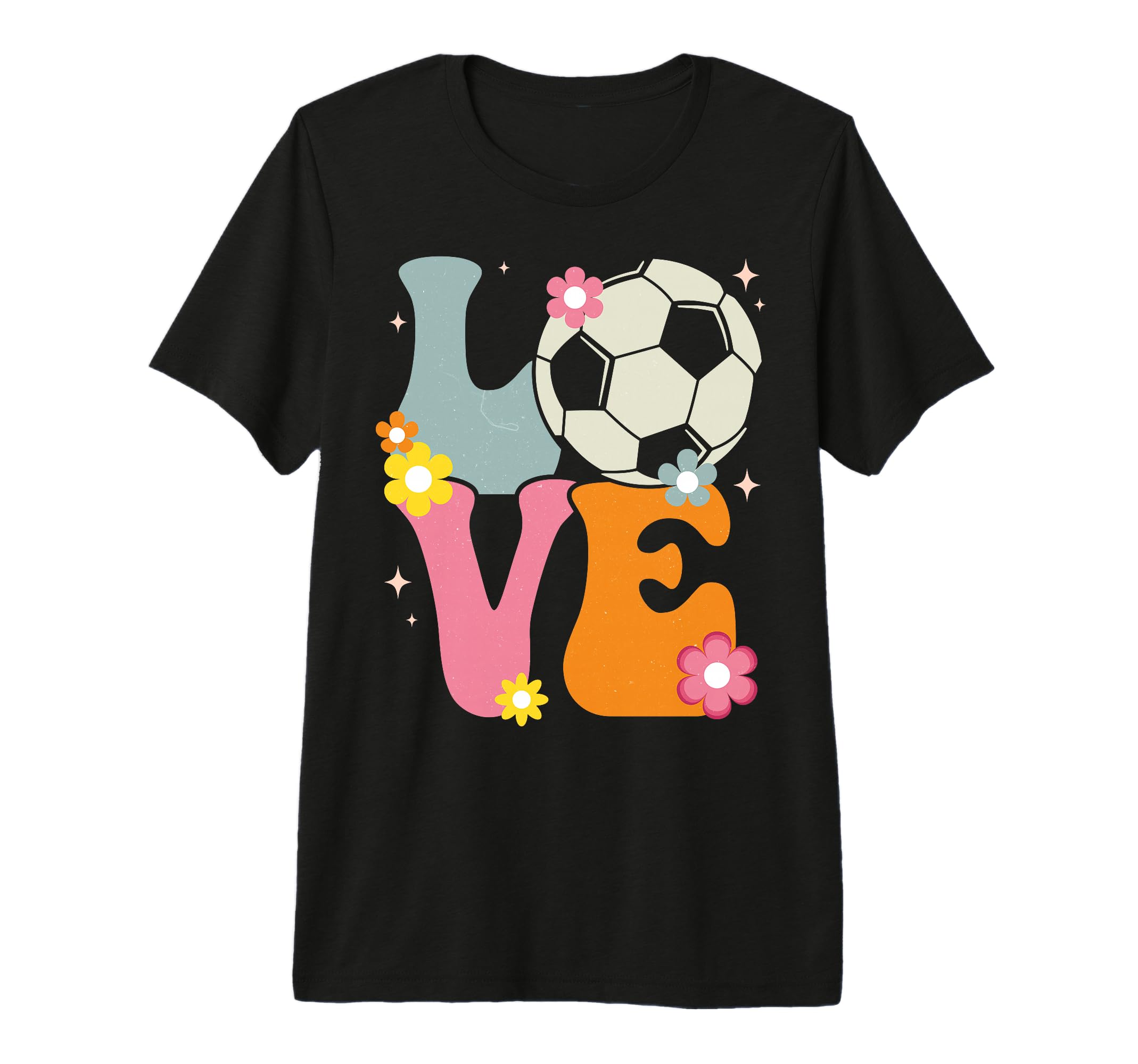 Soccer Love Groovy Soccer Lover T-Shirt - Fun Novelty Design Unisex - T-Shirt, Sweatshirt, Hoodie