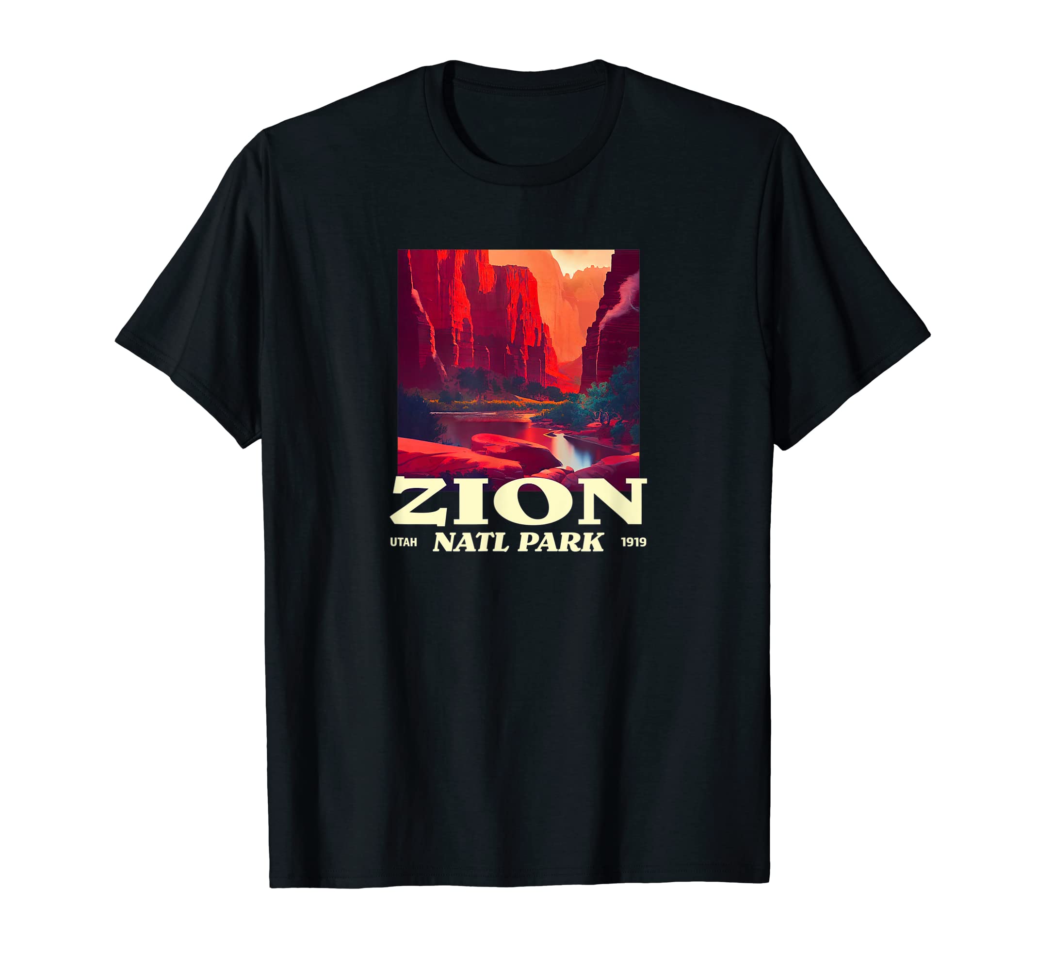 Zion Utah Zion National Park T-Shirt - Trendy Graphic Men Women - T-Shirt, Sweatshirt, Hoodie