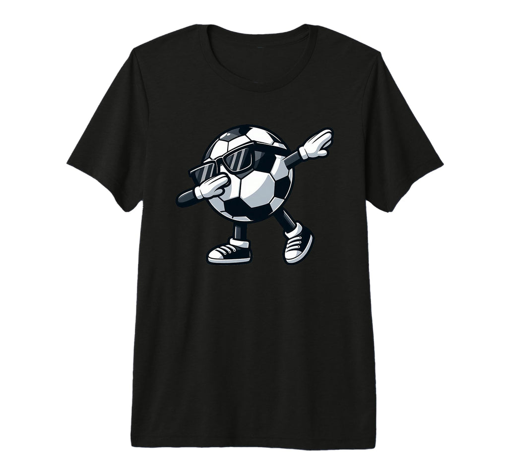 Dabbing Soccer Ball Soccer Sports Player T-Shirt - Custom Art Print Unisex - T-Shirt, Sweatshirt, Hoodie