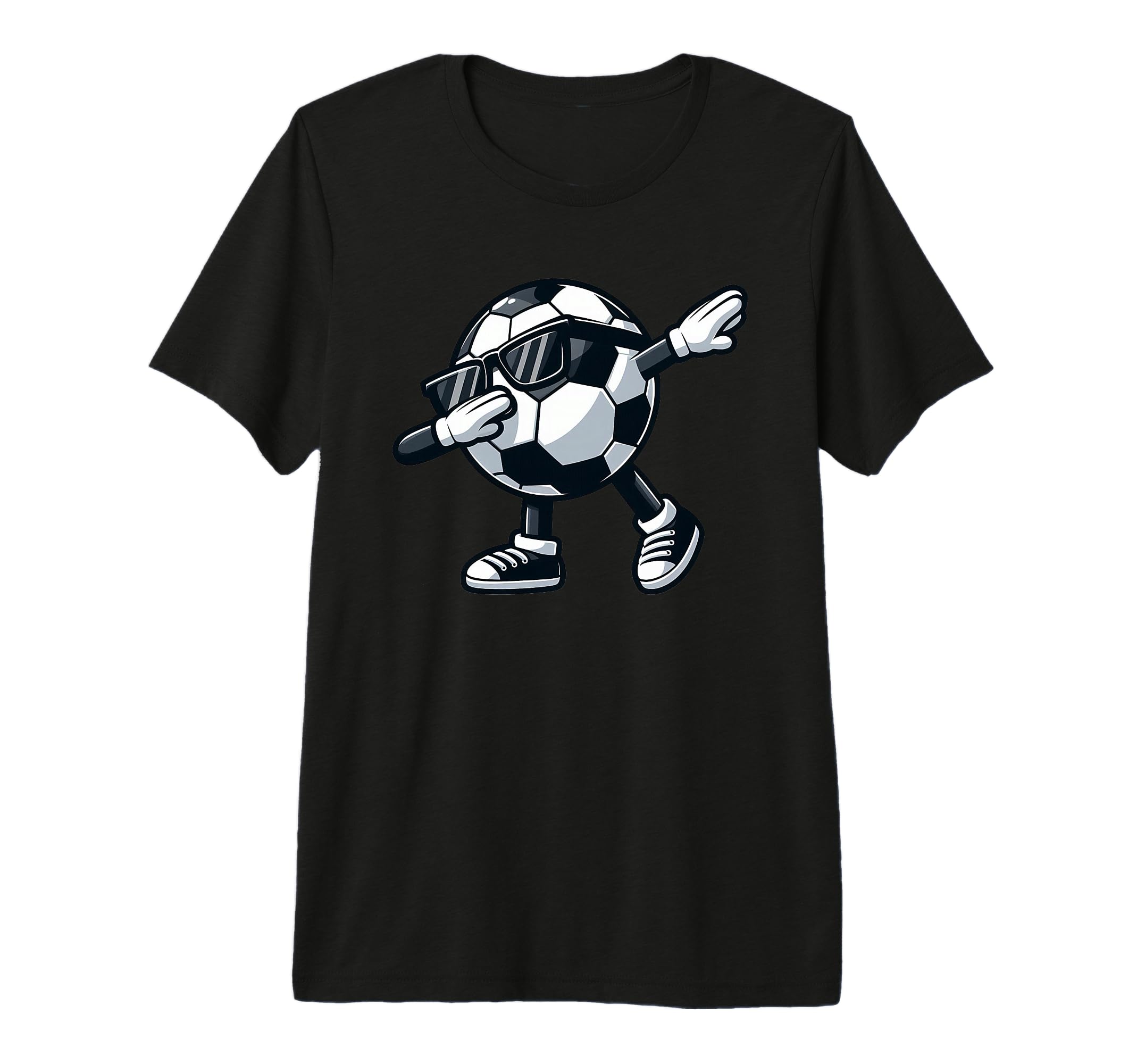 Dabbing Soccer Ball Soccer Sports Player T-Shirt - Custom Art Print Unisex - T-Shirt, Sweatshirt, Hoodie