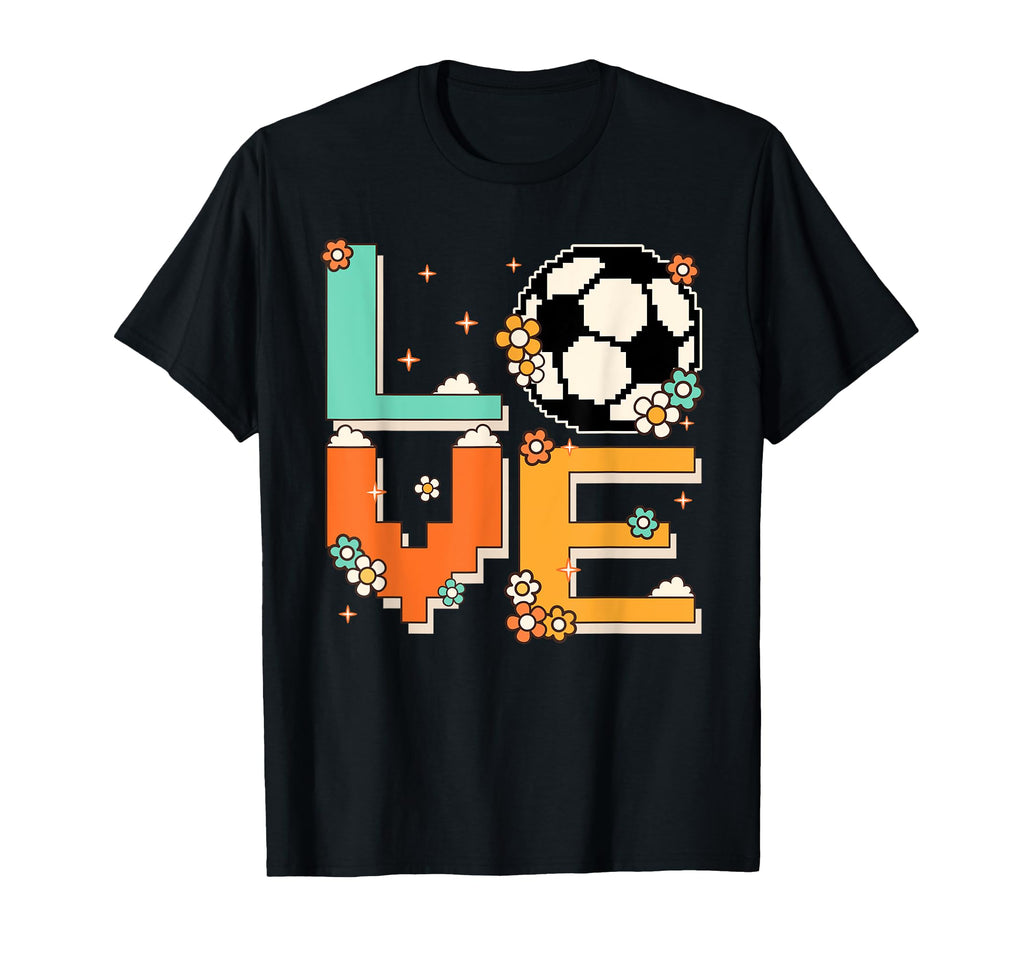 Pixel Art 60S 70S Hippie Outfit Love T-Shirt - Streetwear Style Unisex - T-Shirt, Sweatshirt, Hoodie