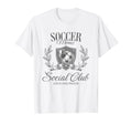 Soccer Team Mom Bow Gift Soccer Moms T-Shirt - Aesthetic Graphic Men Women - T-Shirt, Sweatshirt, Hoodie