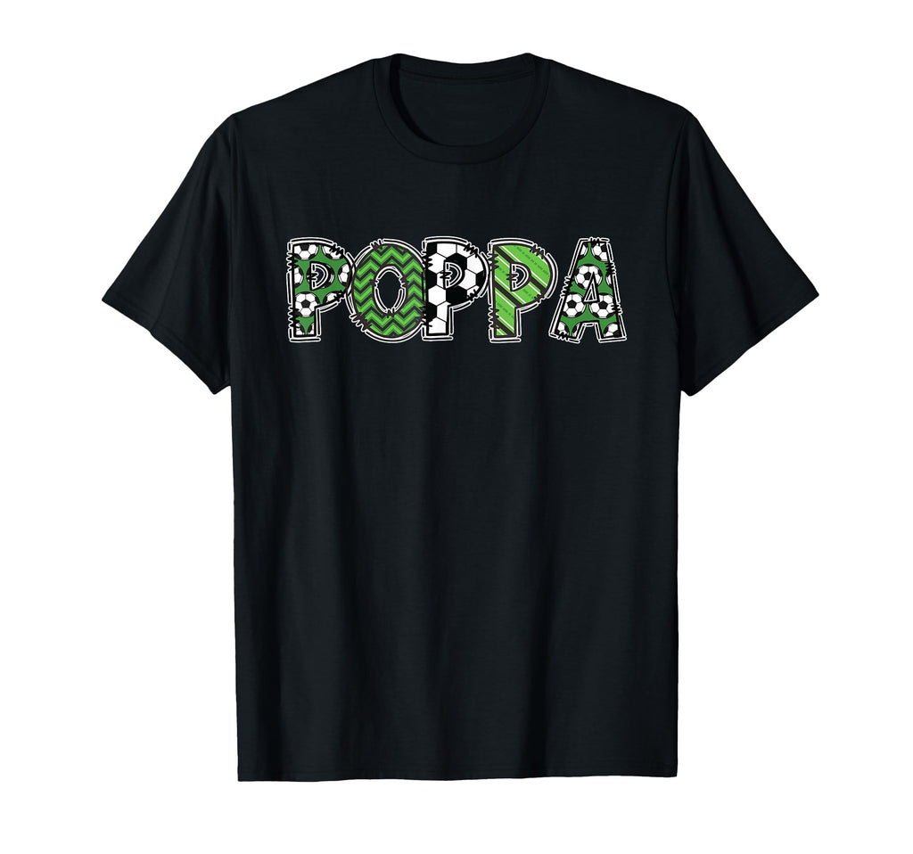 Soccer Daddy Poppa Birthday Party T-Shirt - Streetwear Style Unisex - T-Shirt, Sweatshirt, Hoodie