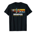 80S Redwood National Park Mountain Biker T-Shirt - Trendy Graphic Men Women - T-Shirt, Sweatshirt, Hoodie