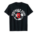 8 Year Old 8Th Birthday Dude Soccer T-Shirt - Aesthetic Graphic for Adults - T-Shirt, Sweatshirt, Hoodie