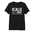 Mens Funny Hockey Goalie Dad Ice T-Shirt - Trendy Graphic for Adults - T-Shirt, Sweatshirt, Hoodie