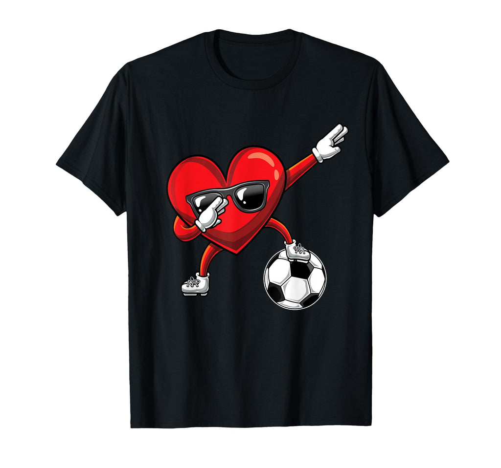 Dabbing Heart Dab Valentines Day T-Shirt - Novelty Apparel for Adults - T-Shirt, Sweatshirt, Hoodie