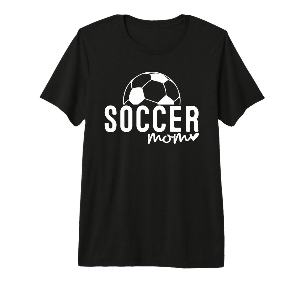Soccer Mama Soccer Mom Era Tri Blend T-Shirt - Aesthetic Graphic for Adults - T-Shirt, Sweatshirt, Hoodie