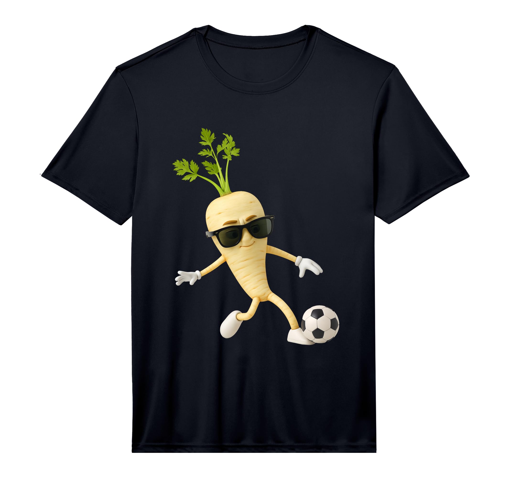 Mens Parnsip Soccer Performance T-Shirt - Aesthetic Graphic for Adults - T-Shirt, Sweatshirt, Hoodie