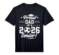 Proud Dad 2026 Senior Soccer Graduate T-Shirt - Minimalist Print Men Women - T-Shirt, Sweatshirt, Hoodie
