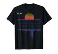 Outrun Synthwave Vaporwave Aesthetic Hoodie - Fun Novelty Design for Adults - T-Shirt, Sweatshirt, Hoodie