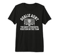 Funny Hockey Goalie Aunt Hockey Keeper T-Shirt - Unique Graphic Men Women - T-Shirt, Sweatshirt, Hoodie