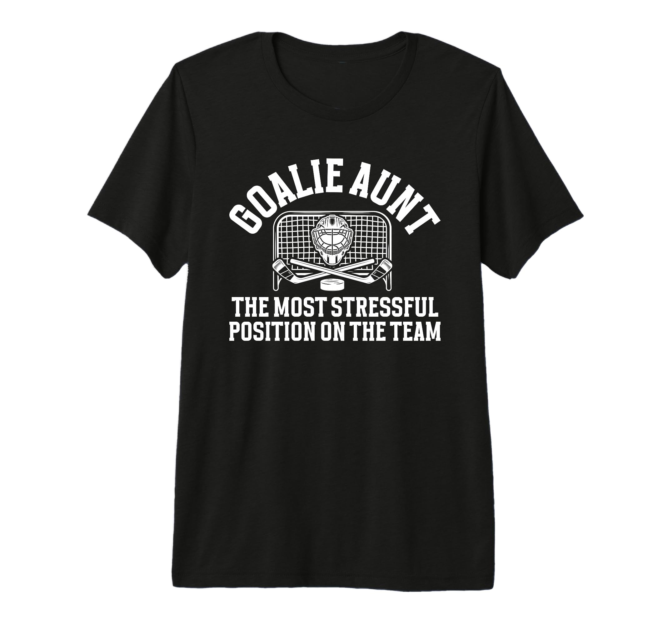 Funny Hockey Goalie Aunt Hockey Keeper T-Shirt - Unique Graphic Men Women - T-Shirt, Sweatshirt, Hoodie